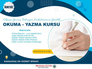Kurs Başvuruları Devam Ediyor